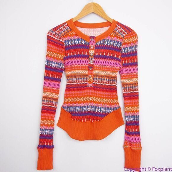 NEW Free People Movement Rally Printed Layer, XS‎ - Picture 2 of 16